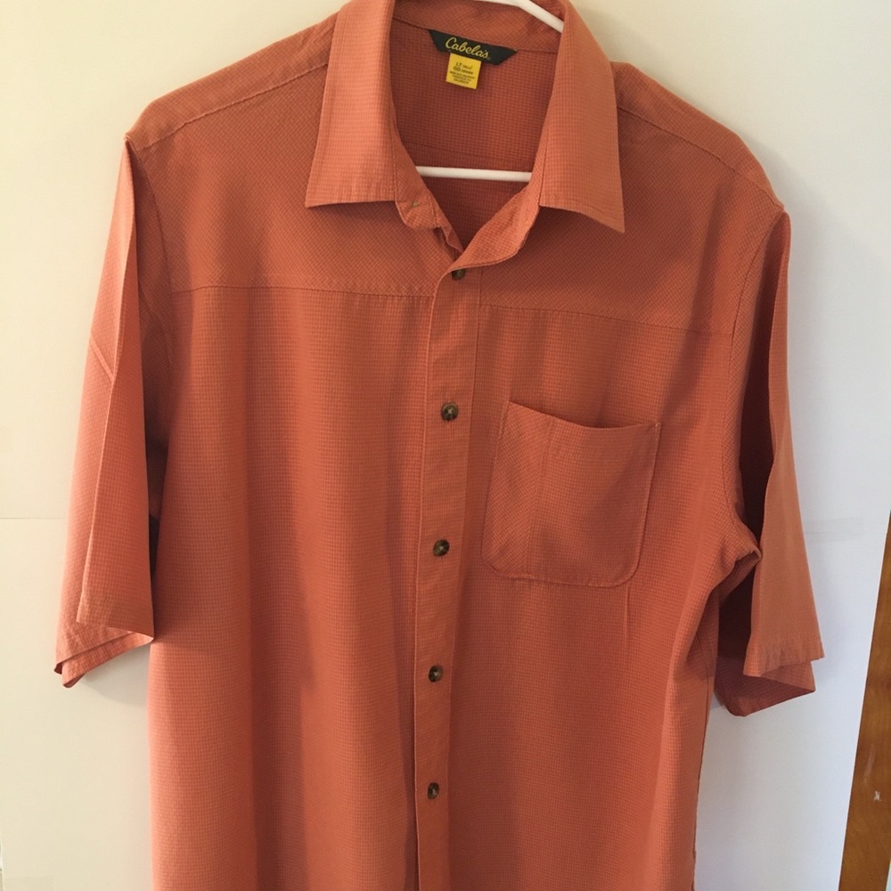 Cabelas men’s shirt LTall